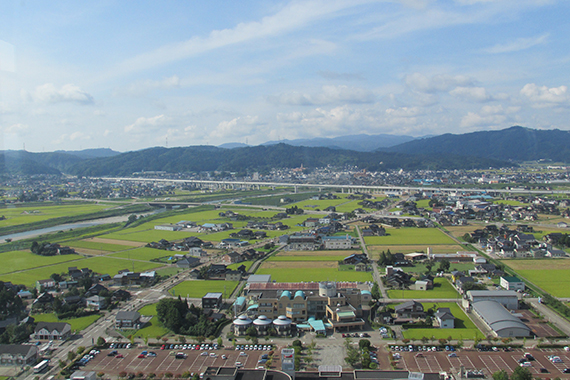 展望室からの眺め