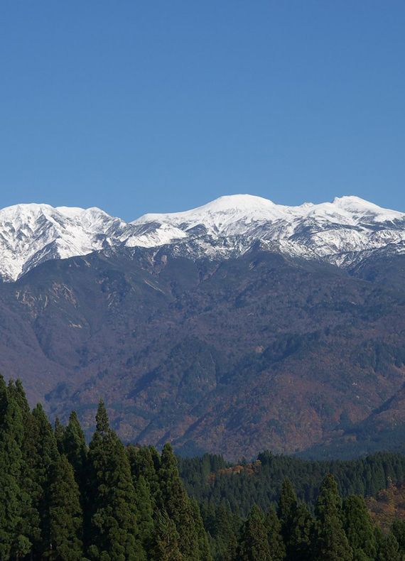 白山連峰